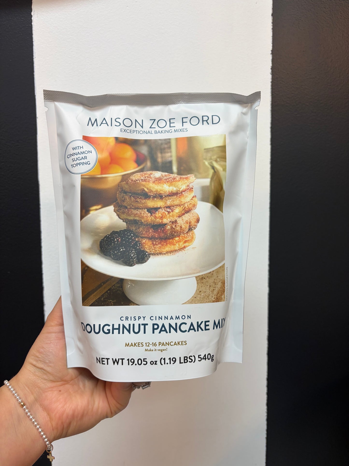Crispy Cinnamon Doughnut Pancake Mix