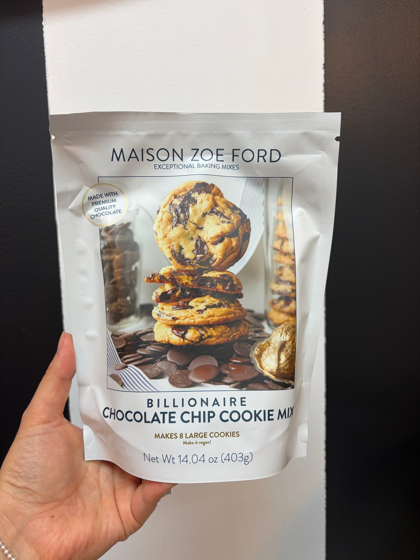 Billionaire Chocolate Chip Cookie Mix