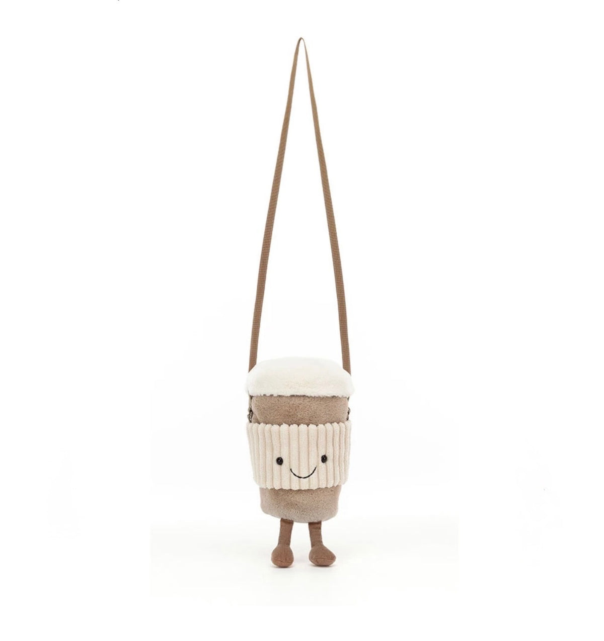 JellyCat Perkle Coffee Shoulder Bag