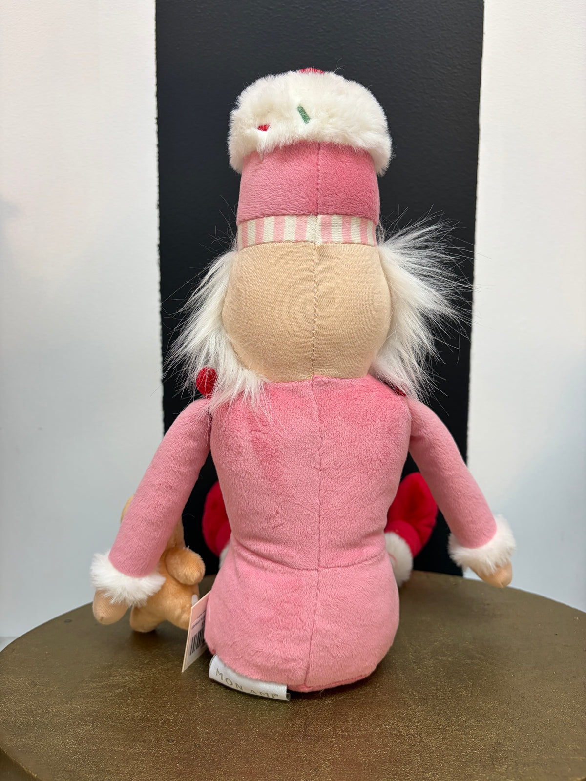 Gingerbread Nutcracker Pink Plush Toy