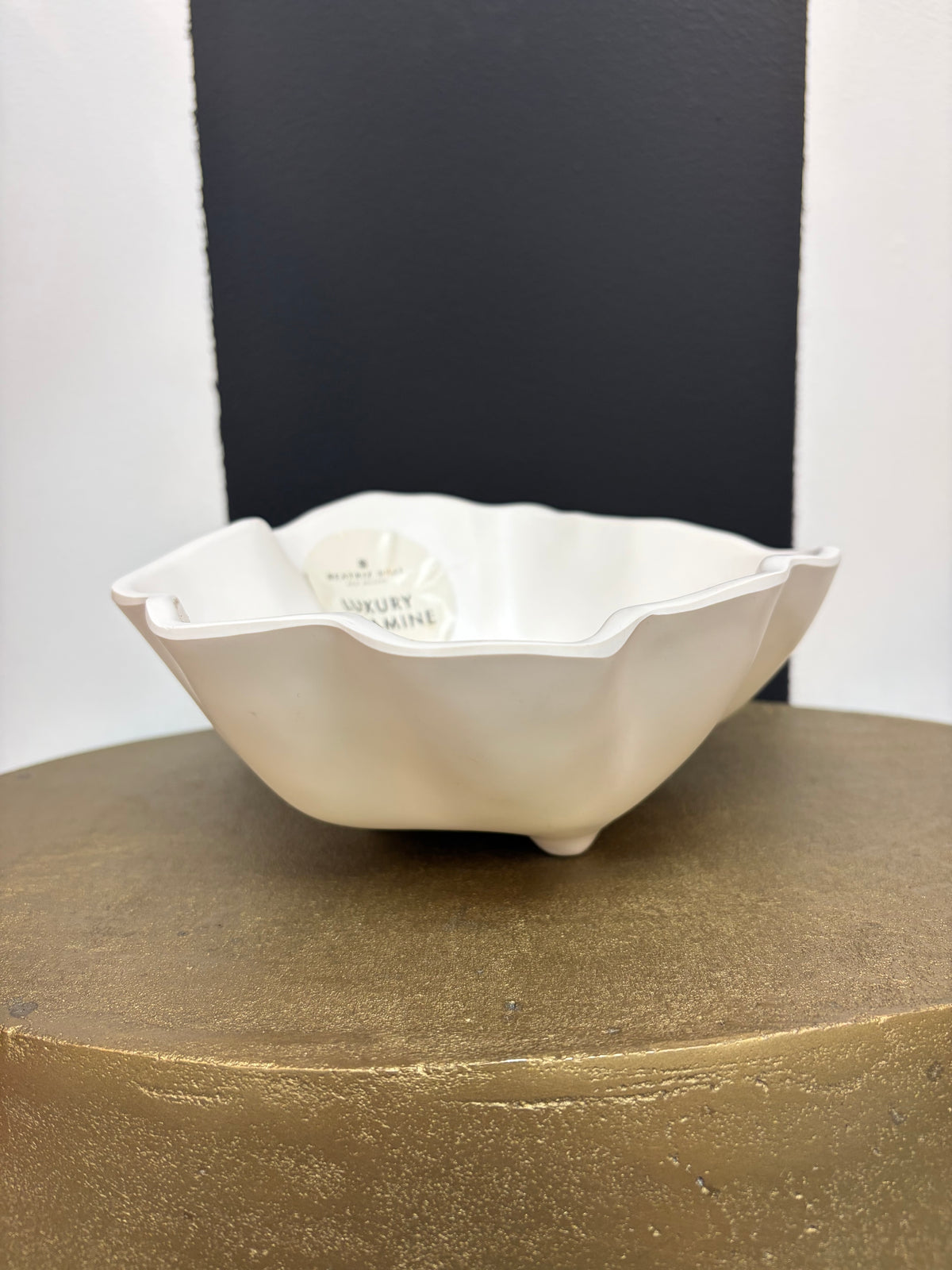 Wavy Small Matte Bowl