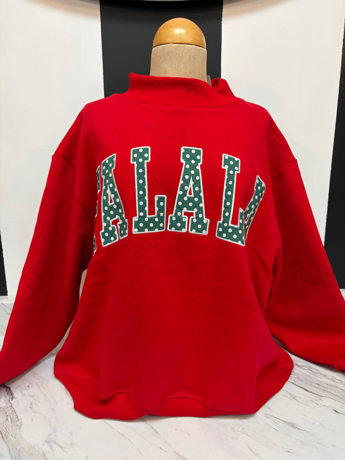 FALALA Polka Dot Sweatshirt