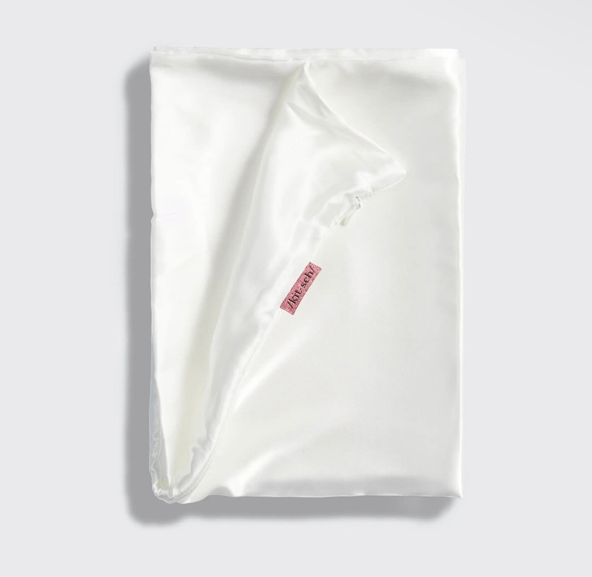 Ivory Satin Standard Pillowcase