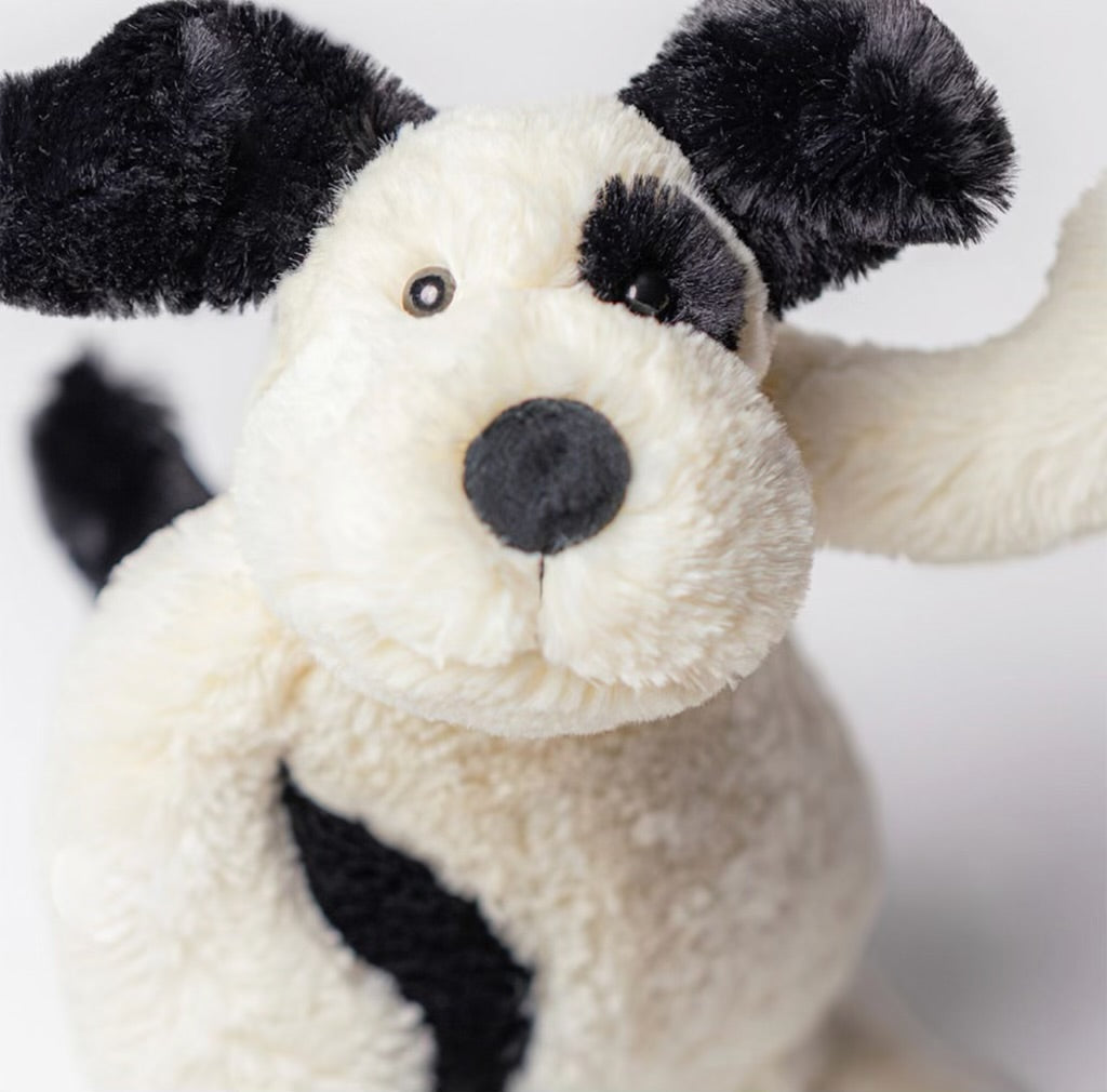 Black & Cream Puppy Bashful Medium