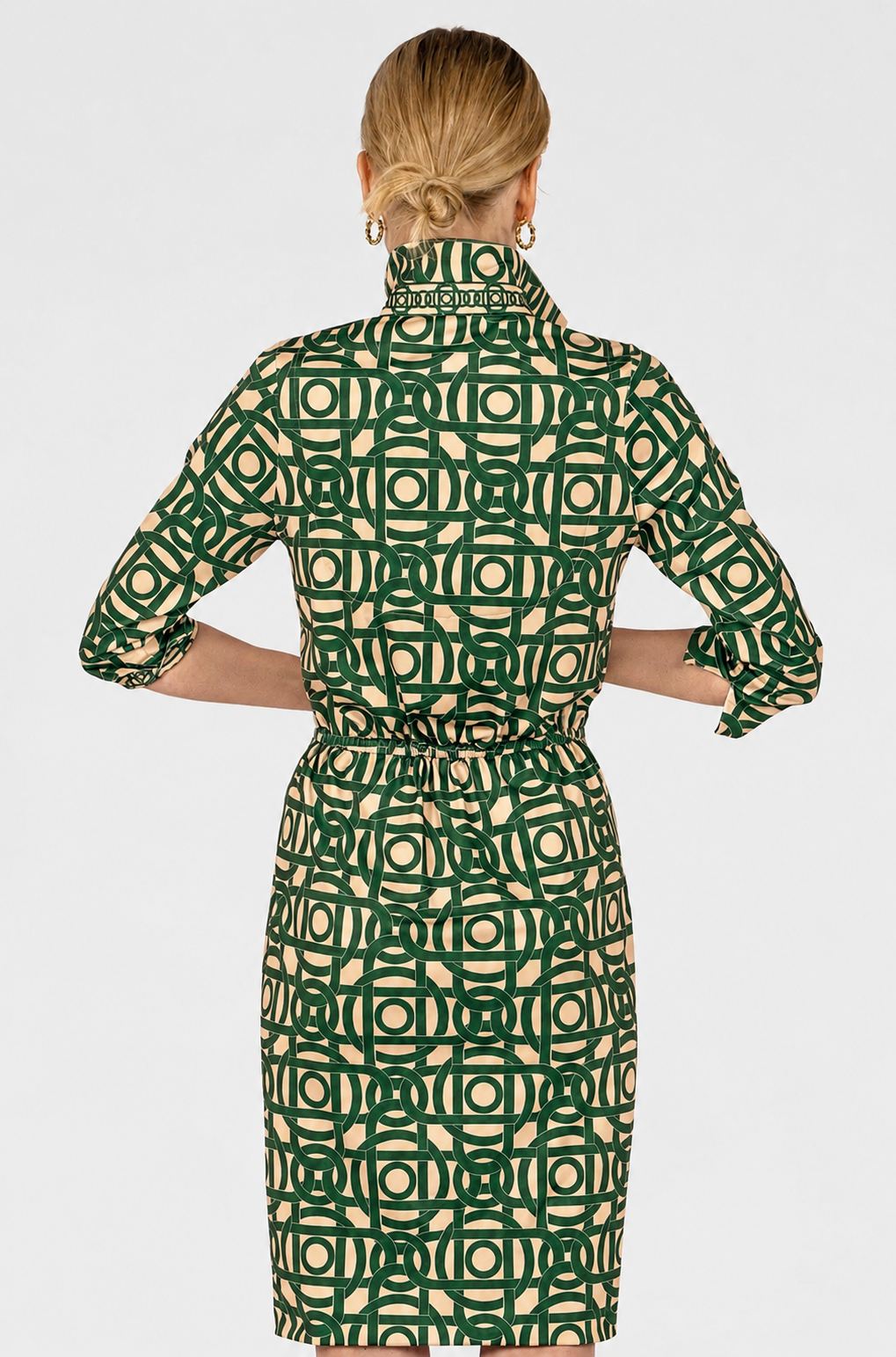 Forest Twist & Shout Dress
