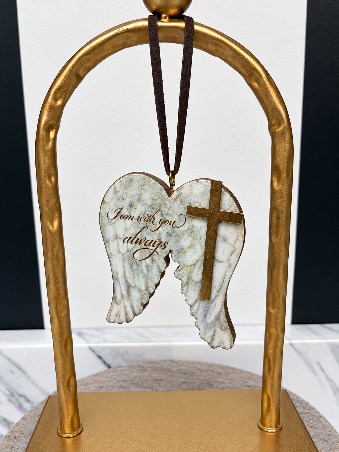 Angel Wing I Am Always With You Ornament