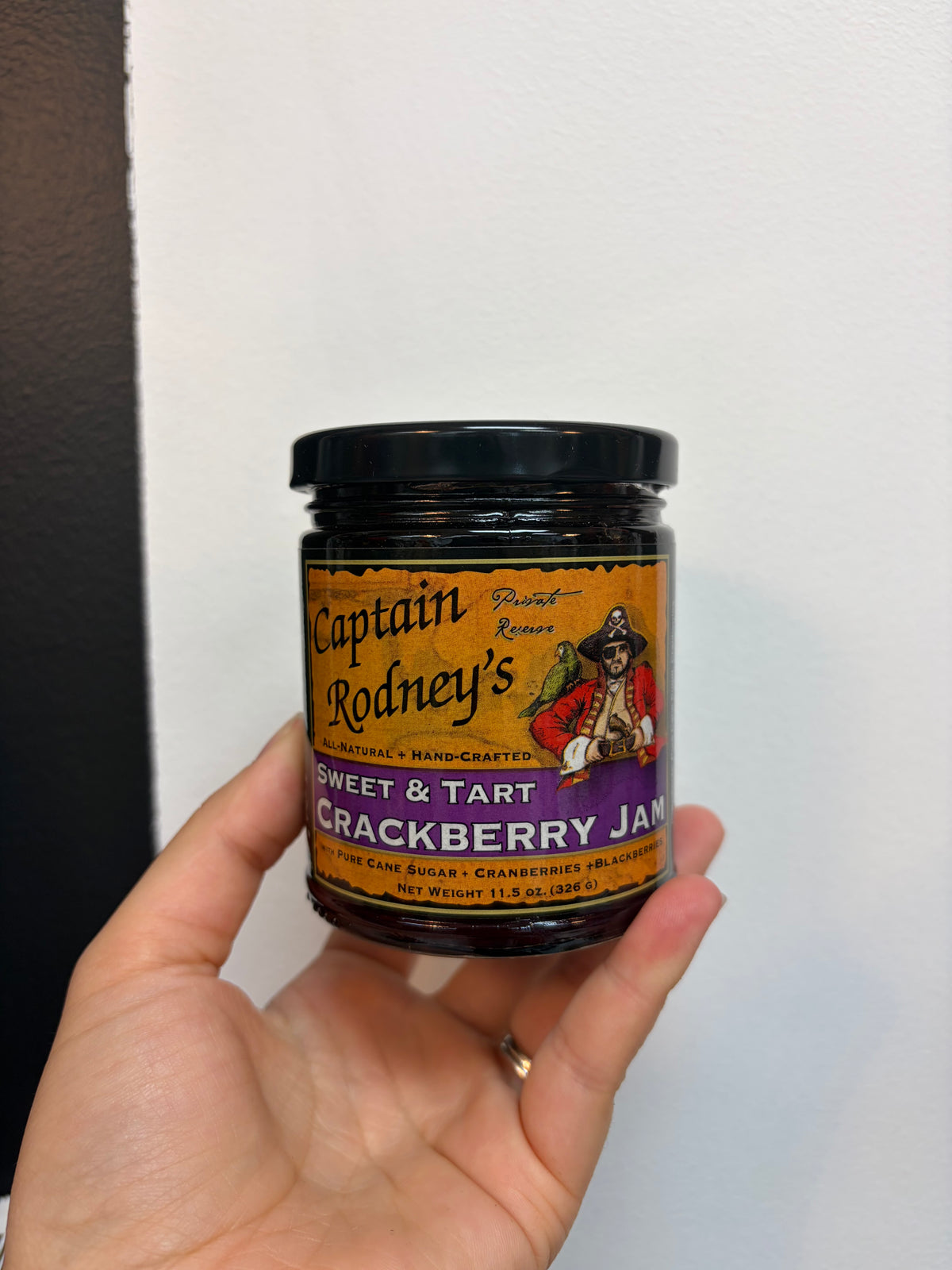 Captain Rodney's Crackberry Jam-11.5oz