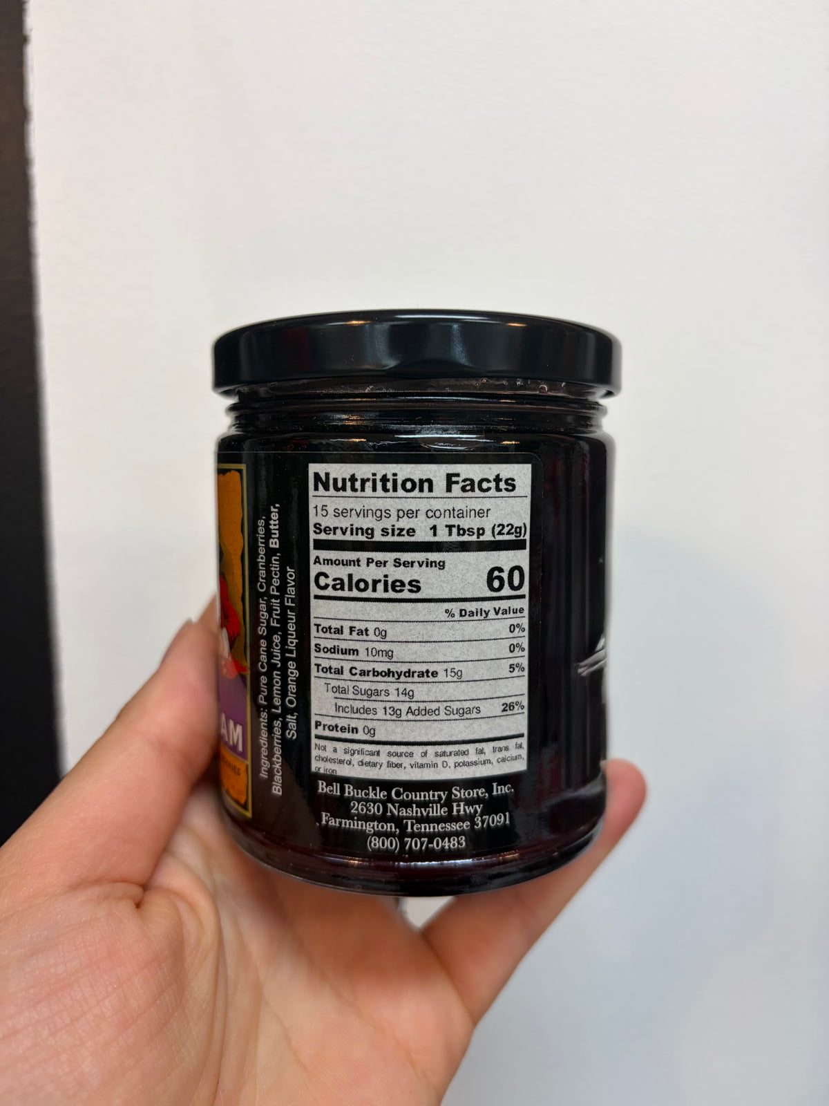 Captain Rodney's Crackberry Jam-11.5oz
