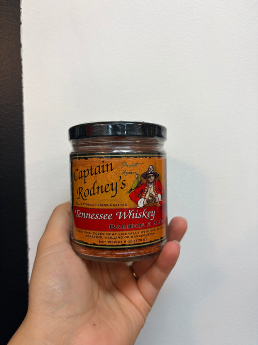 Captain Rodney's Tennessee Whiskey Rub