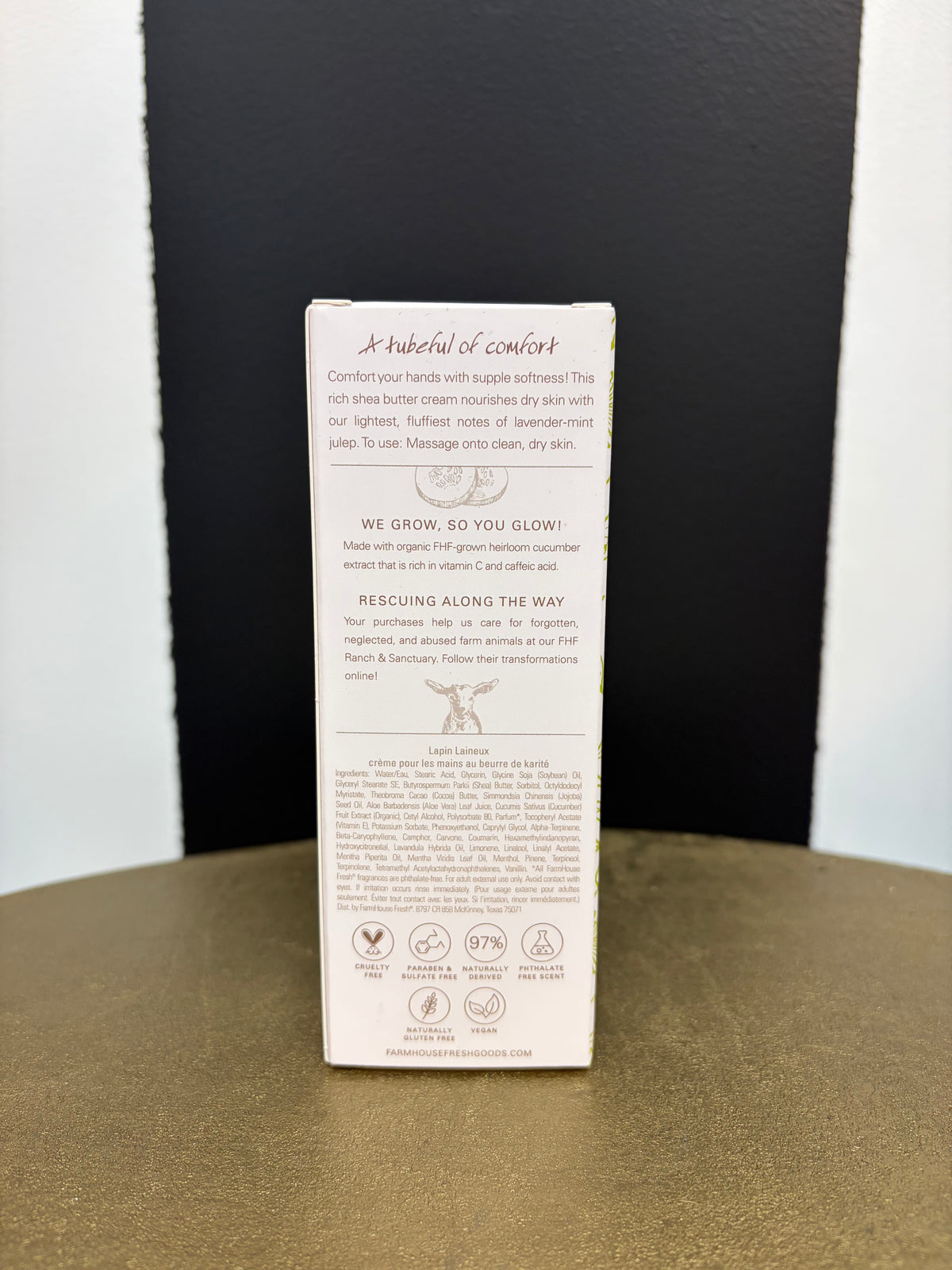 FHF Fluffy Bunny Shea Butter Hand Cream