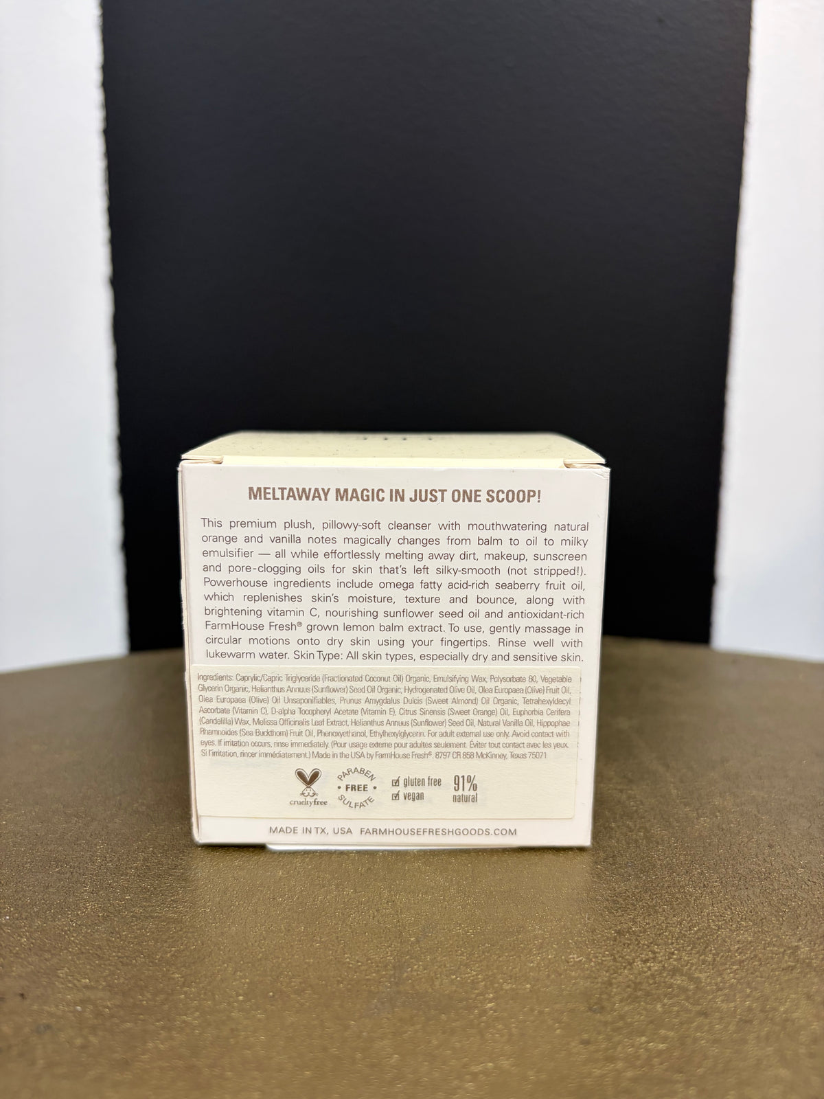 Seaberry Fruit Make It Melt Cleansing Balm
