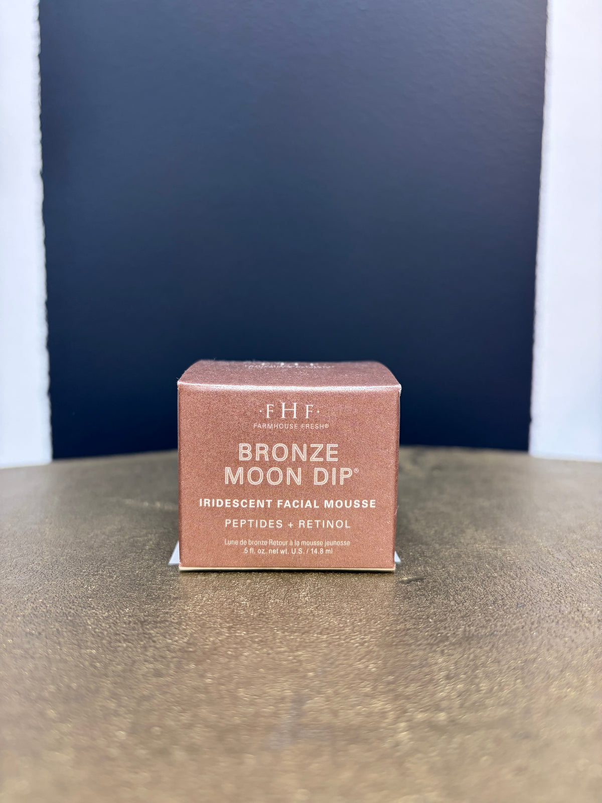 Bronze Mini Iridescent Moon Dip Facial Mousse