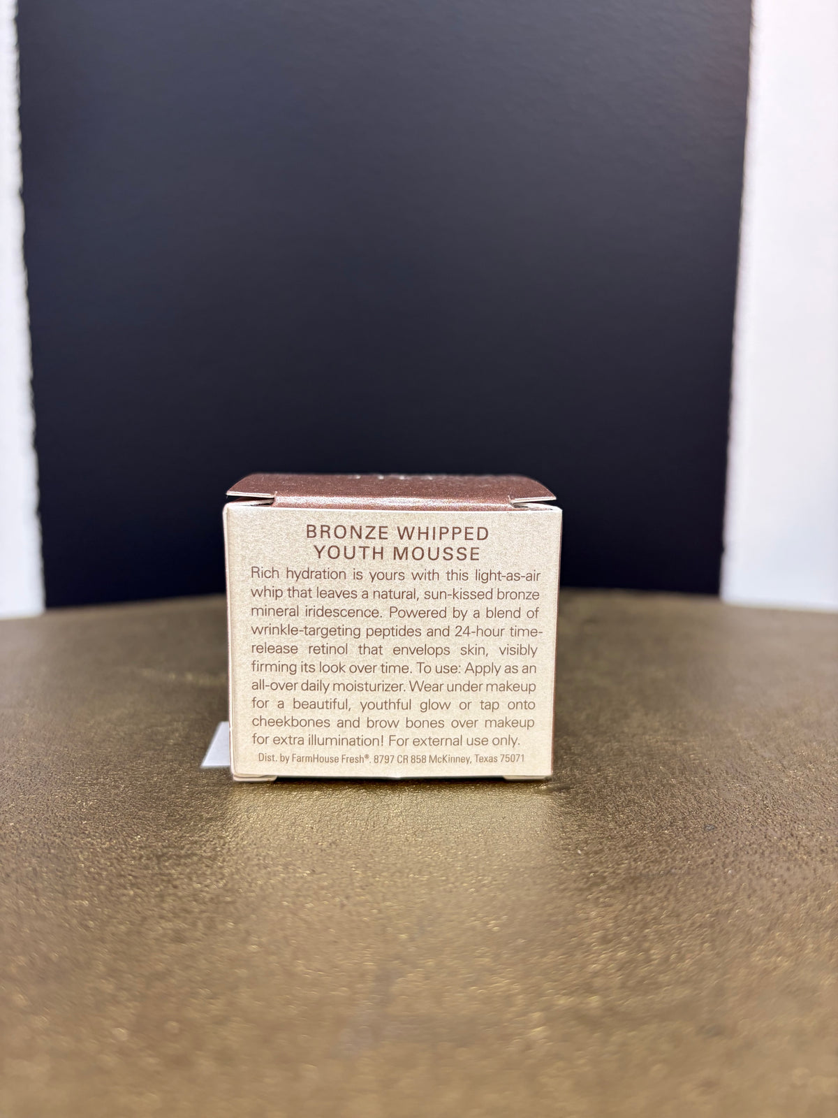 Bronze Mini Iridescent Moon Dip Facial Mousse