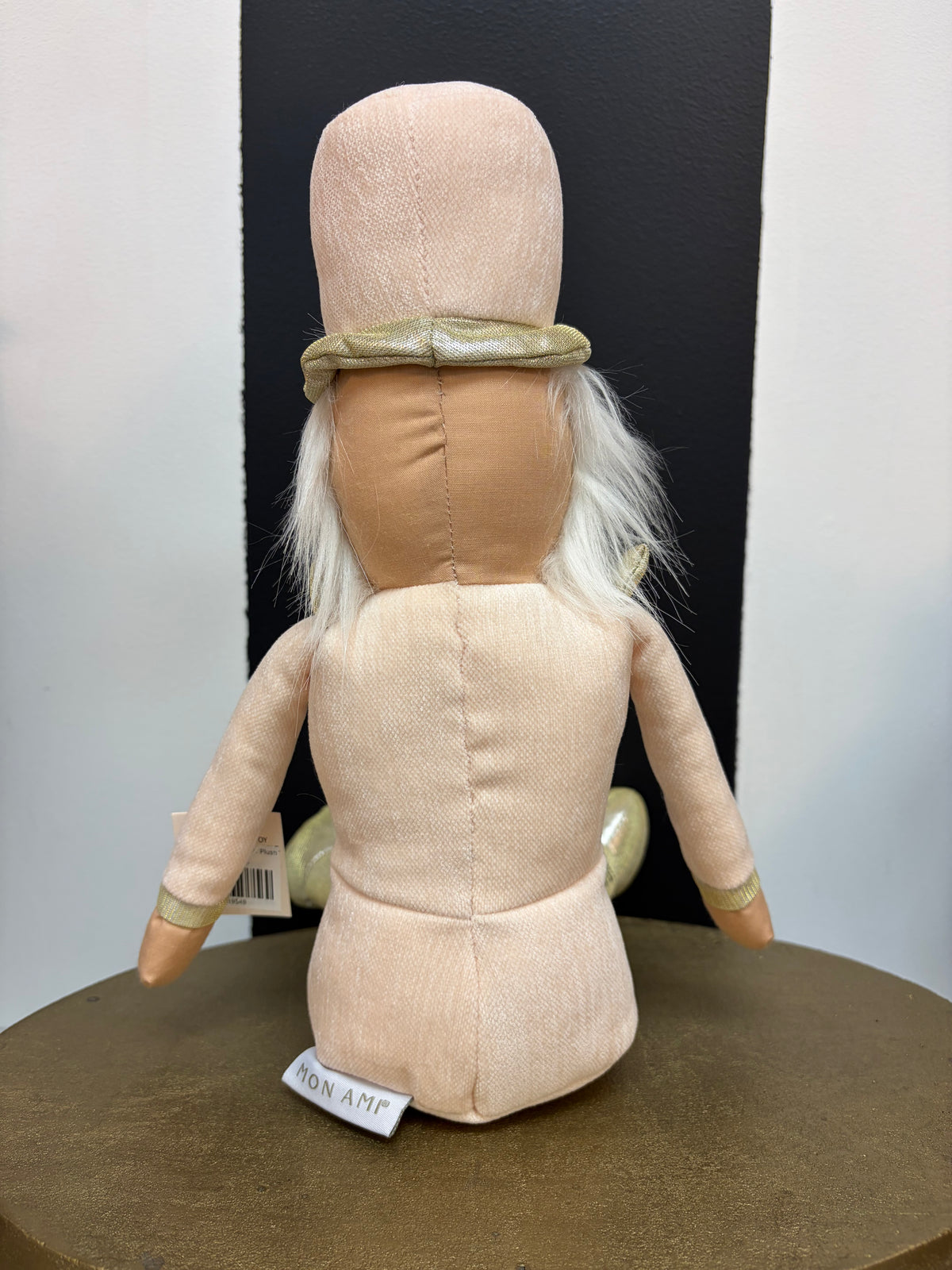 Cream & Gold Nutcracker Plush Toy