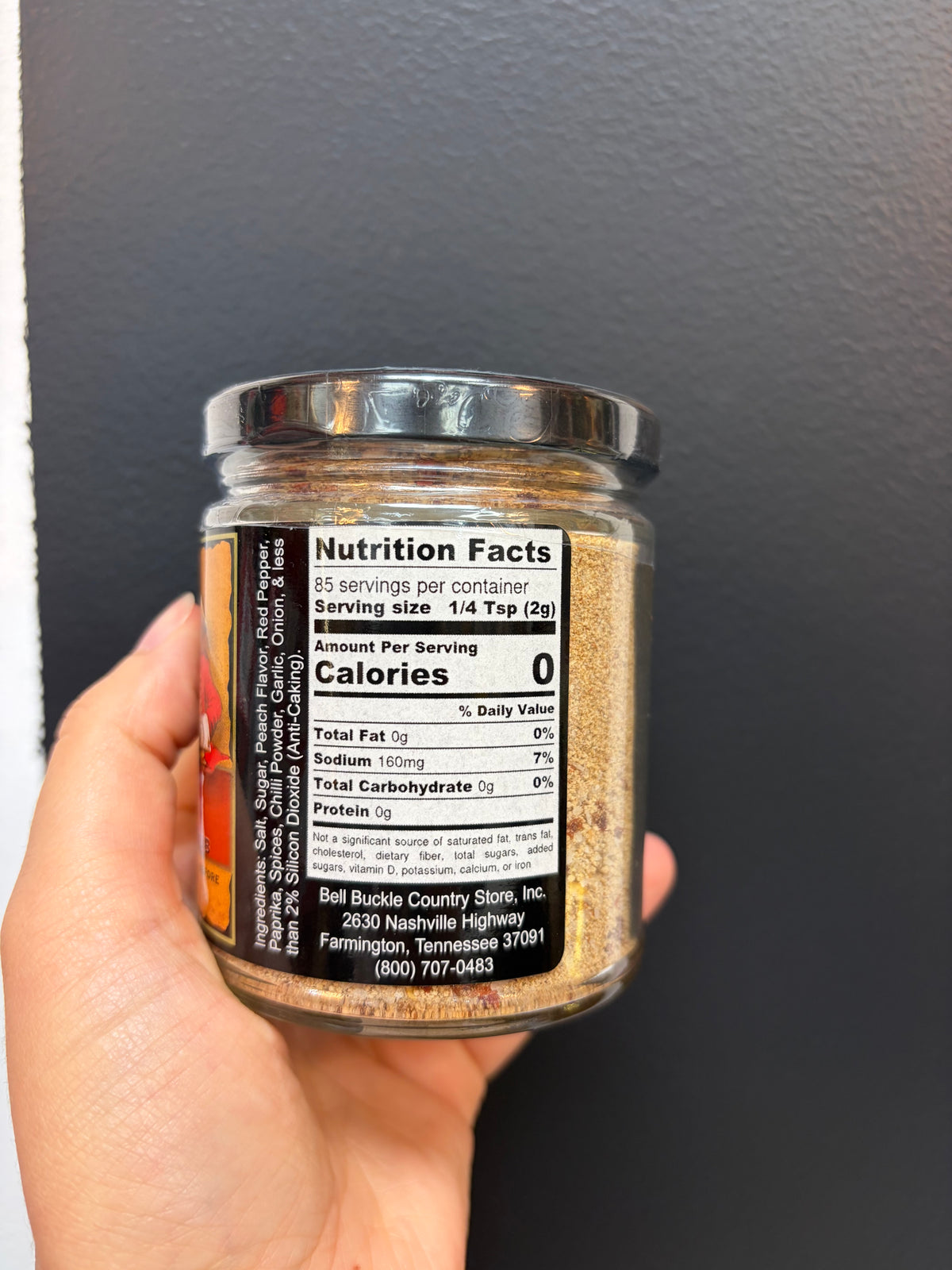 Captain Rodney's Peach Rub