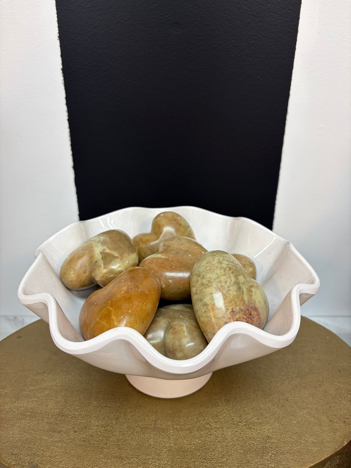Soapstone Marble Heart