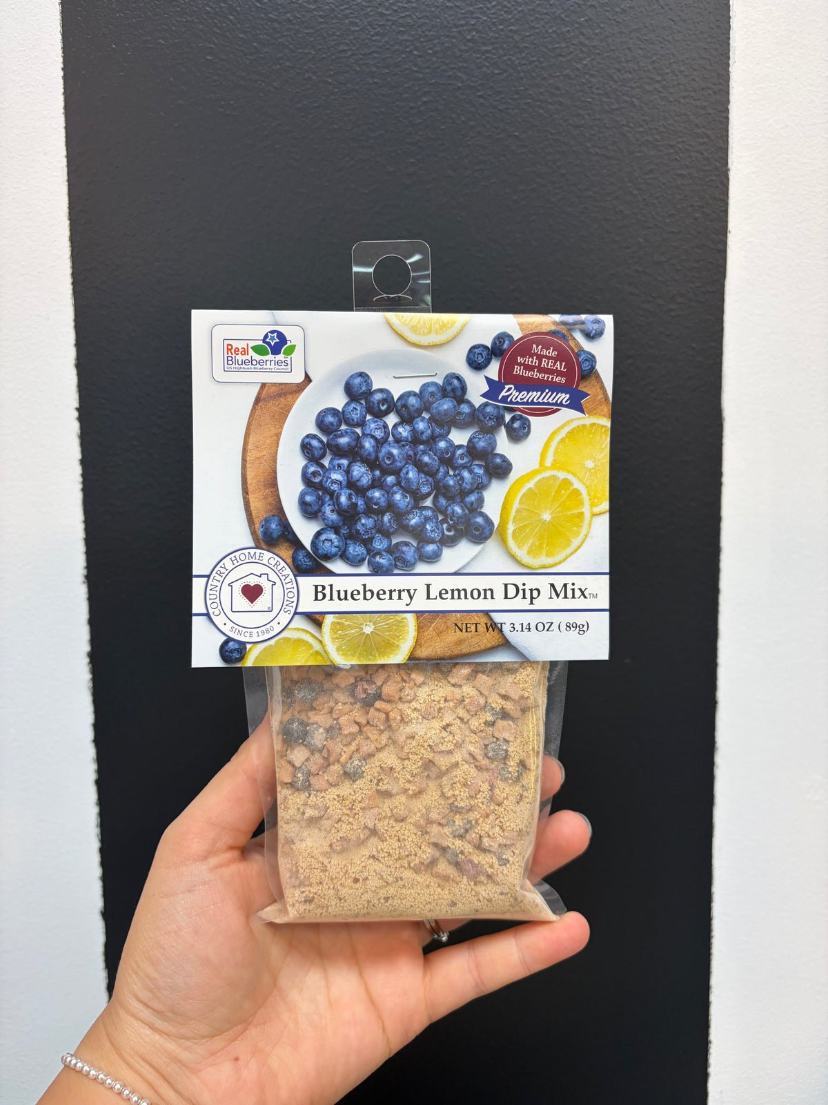 Blueberry Lemon Dip Mix