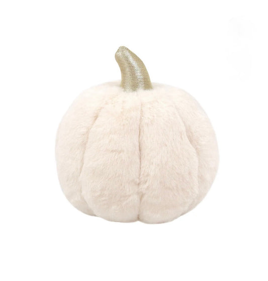 White Plush Pumpkin Toy