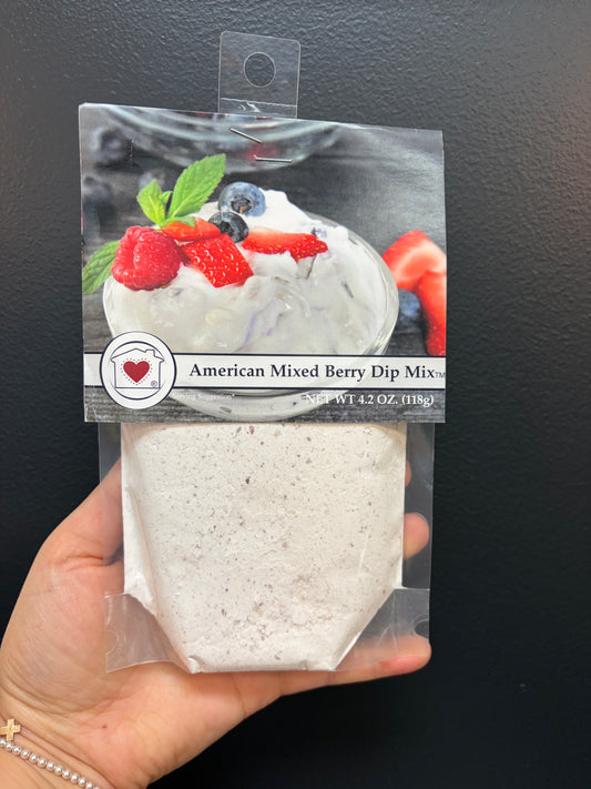 American Mixed Berry Dip Mix