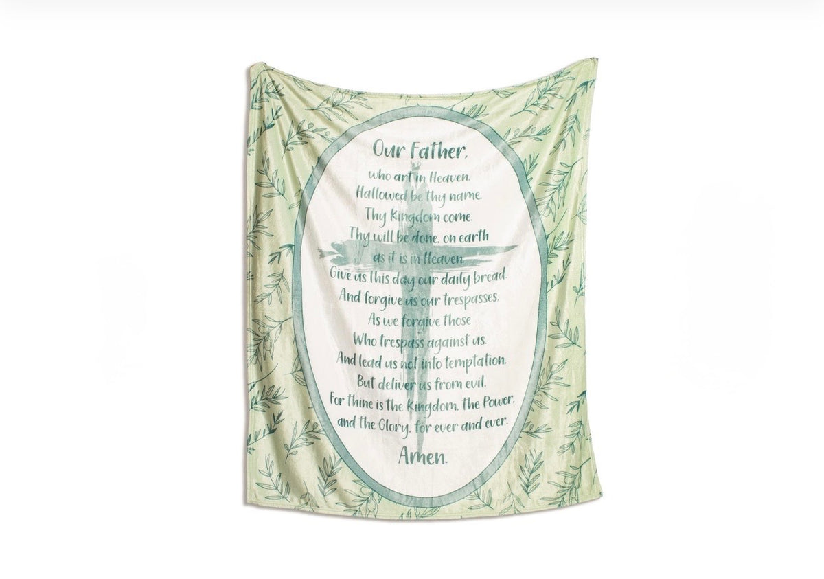 Our Father Prayer Throw