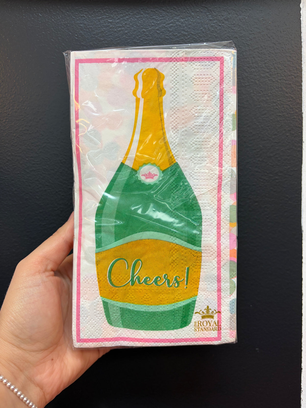 Cheers Confetti Guest Napkin