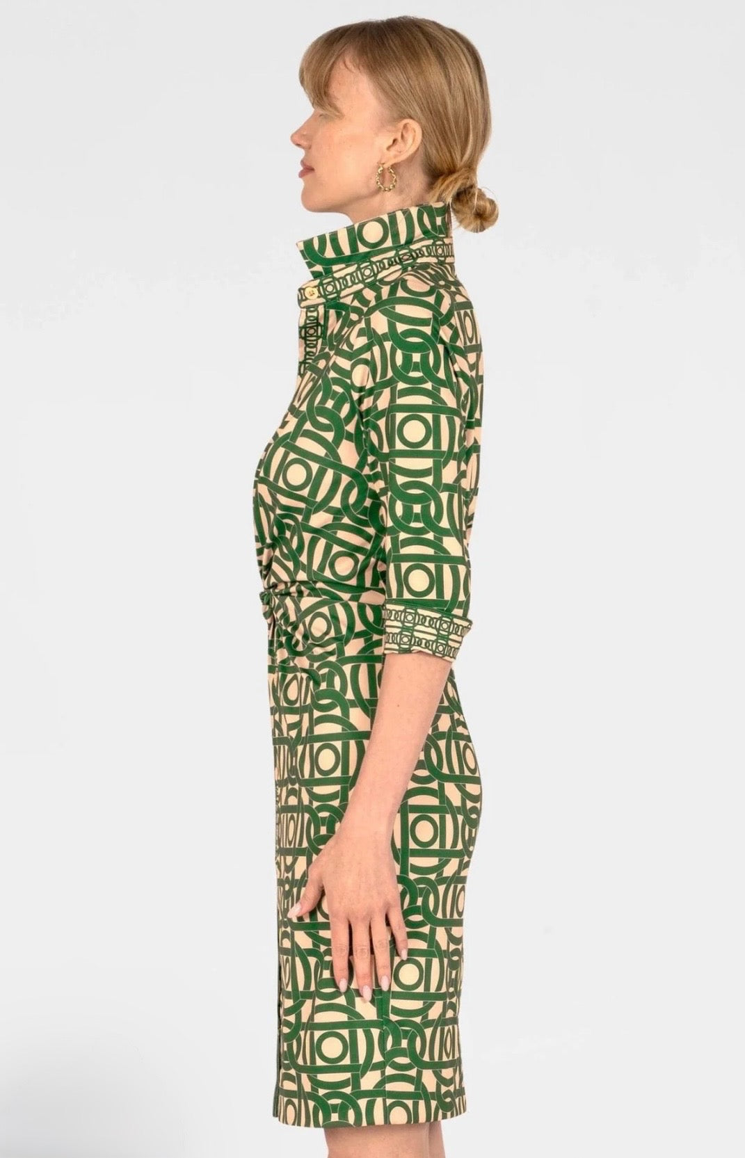 Forest Twist & Shout Dress