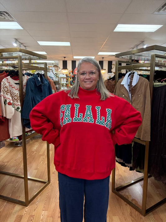 FALALA Polka Dot Sweatshirt