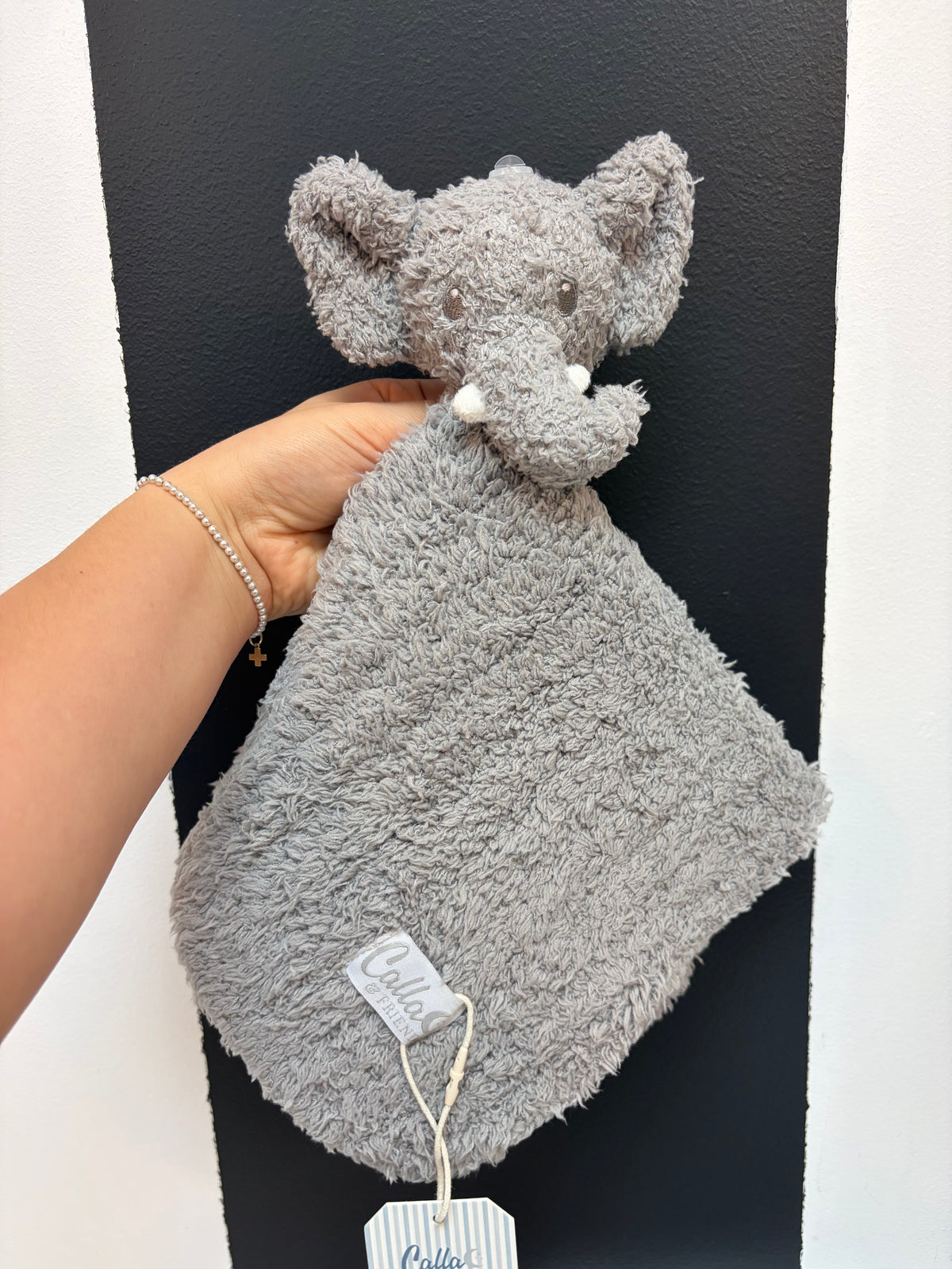 Little Snuggles Elephant Lovey Grey