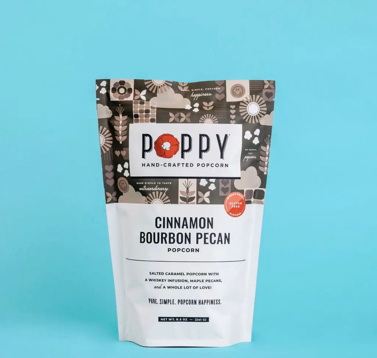Cinnamon Bourbon Pecan Popcorn