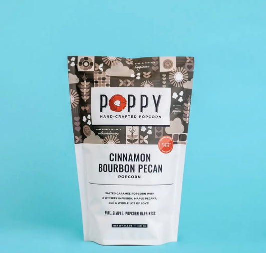 Cinnamon Bourbon Pecan Popcorn