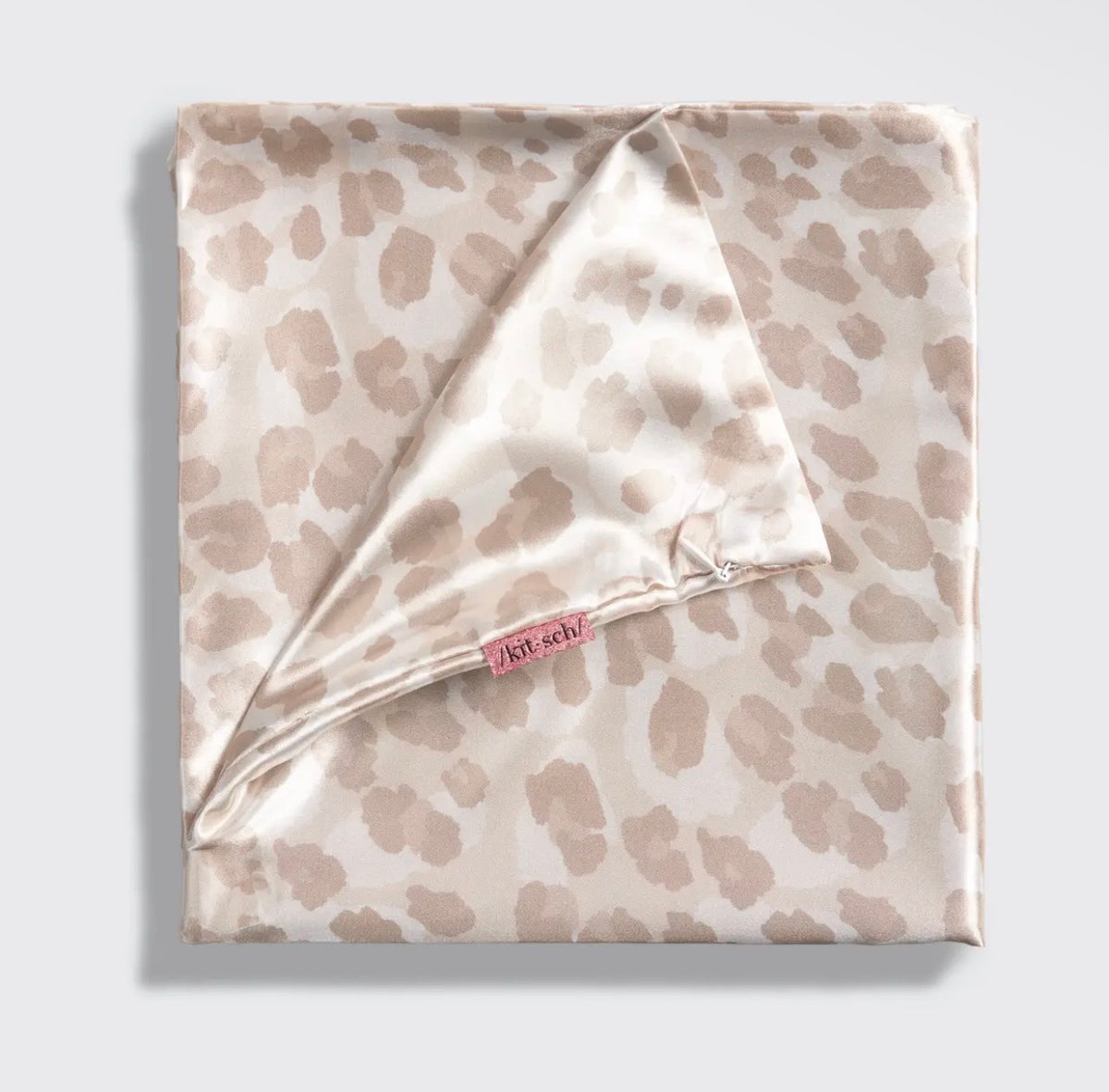 Leopard Satin King Pillowcase