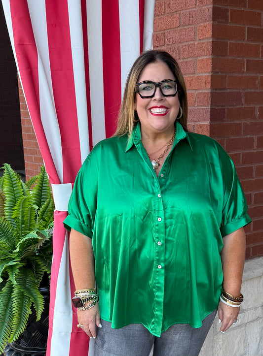 Kelly Green Arizona Button Down