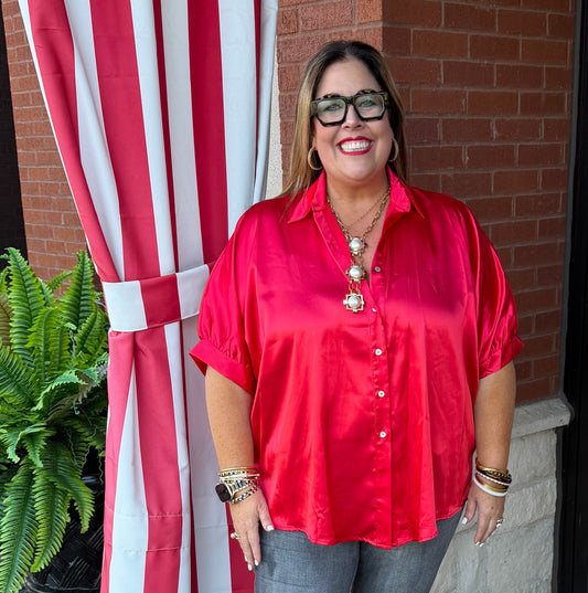 True Red Arizona Button Down