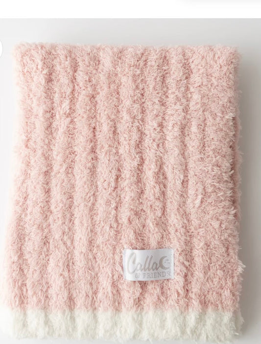 The Alani Snuggle Pink Blanket