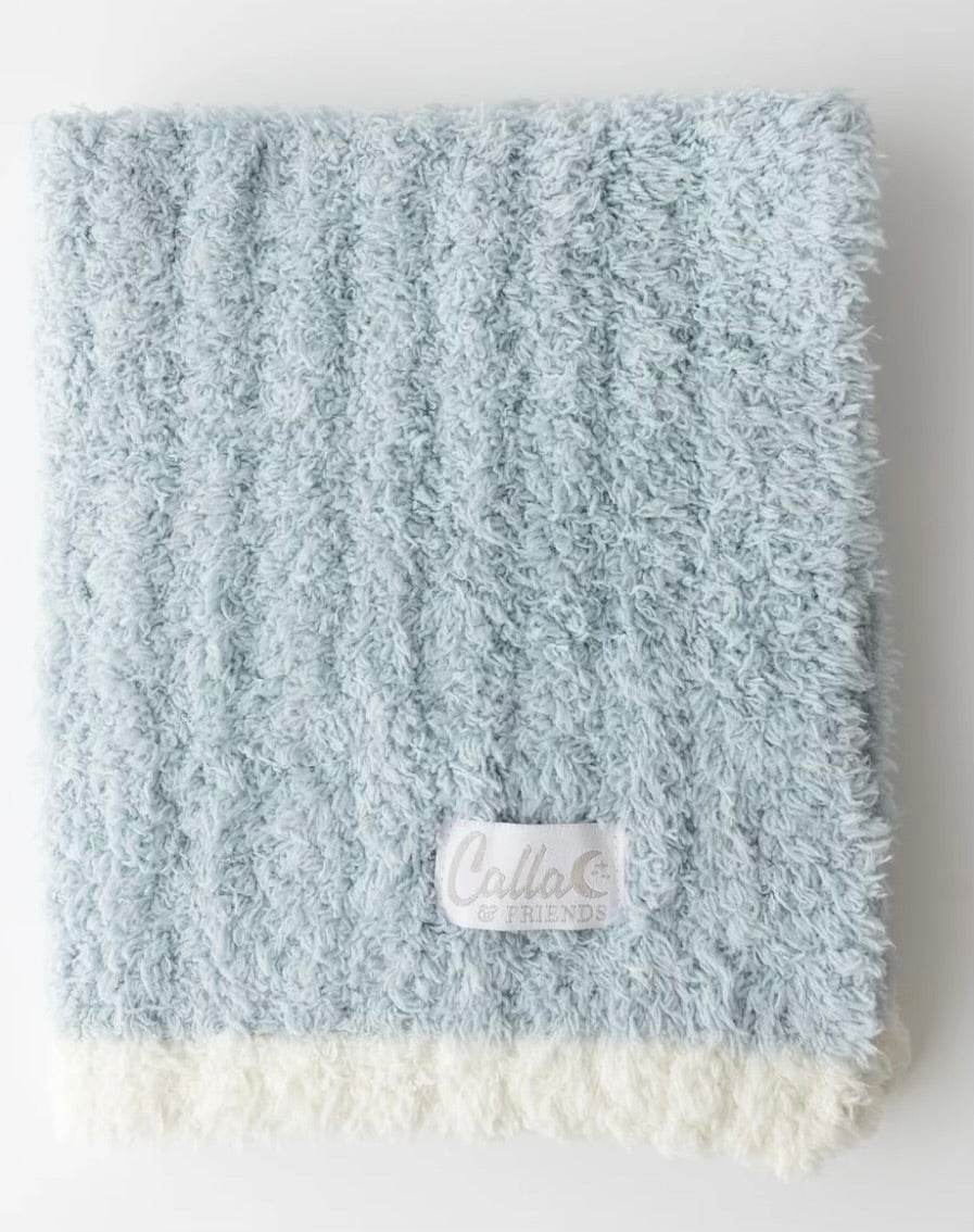 The Alani Snuggle Blue Blanket