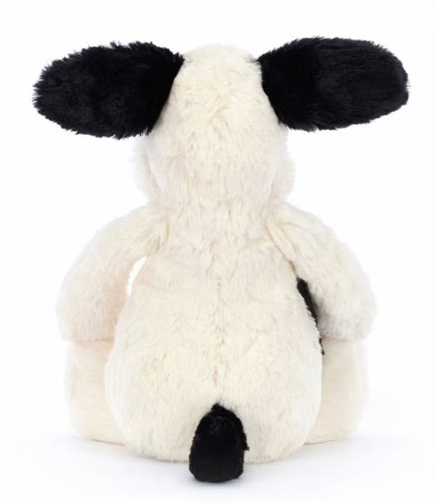 Black & Cream Puppy Bashful Medium
