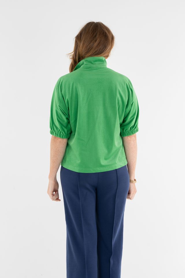Winter Pine Velvet Bonny Top