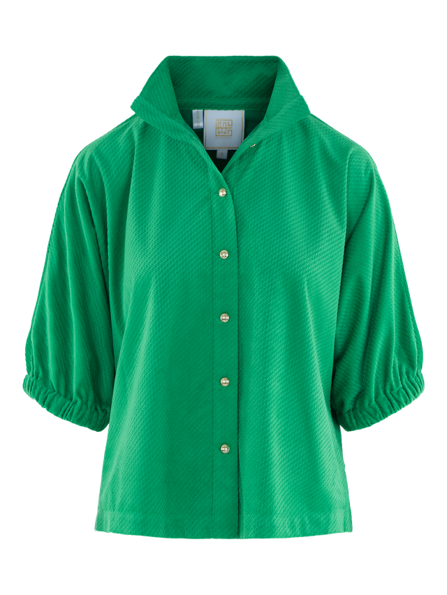 Winter Pine Velvet Bonny Top